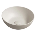 Sapho - Lavabo sobre encimera FORMIGO Ø 39 cm hormigón/arena