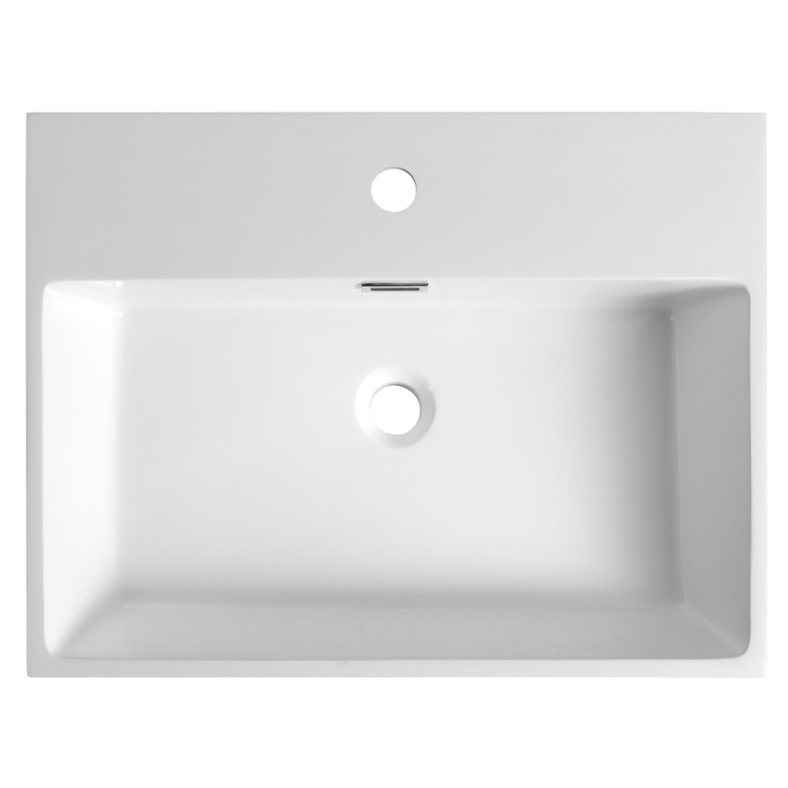 Sapho - Lavabo suspendido AQUATIC 60x46 cm cerámica/blanco