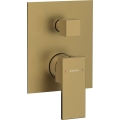 Sapho - Mezclador de ducha para instalación empotrada CUBEMIX dorado mate
