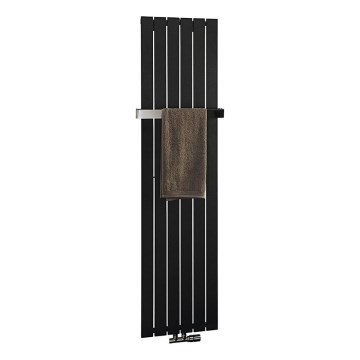 Sapho - Radiador de baño COLONNA 180x45 cm negro