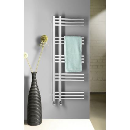 Sapho - Radiador de baño MAGDALENA 120x50 cm cromado brillante