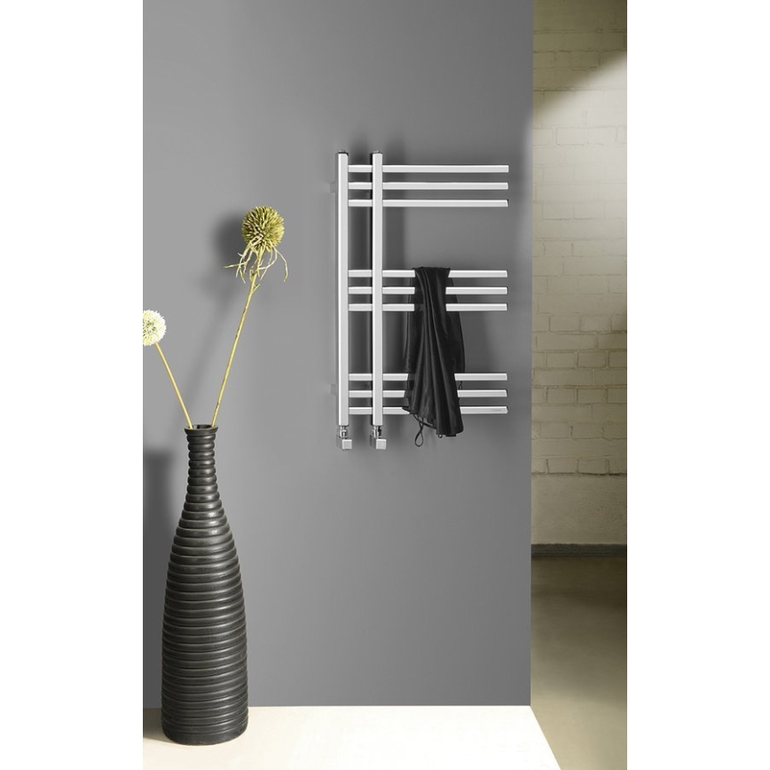 Sapho - Radiador de baño MAGDALENA 69x50 cm, cromo brillante