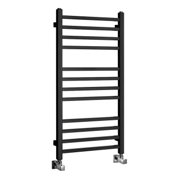 Sapho - Radiador de baño METRO 89 x 45 cm negro mate