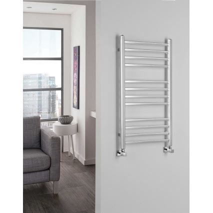 Sapho - Radiador de baño METRO 89x45 cm, acabado en cromo brillante