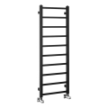 Sapho - Radiador de baño METRO DOS 114x40 cm negro mate