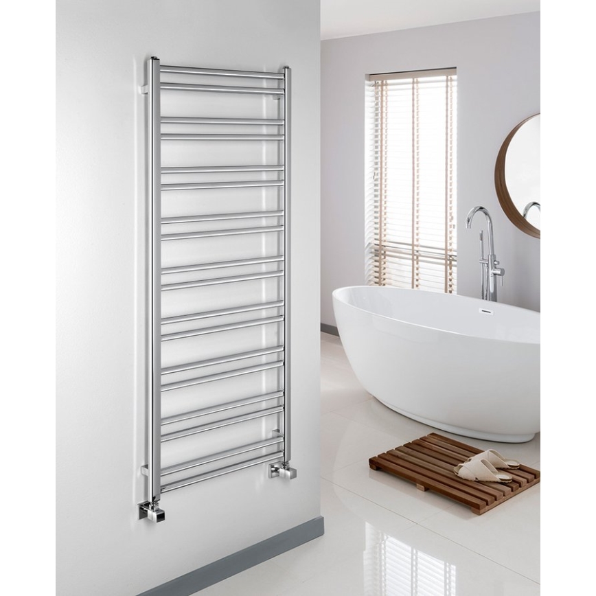 Sapho - Radiador de baño METRO DOS 143x55 cm cromo brillante
