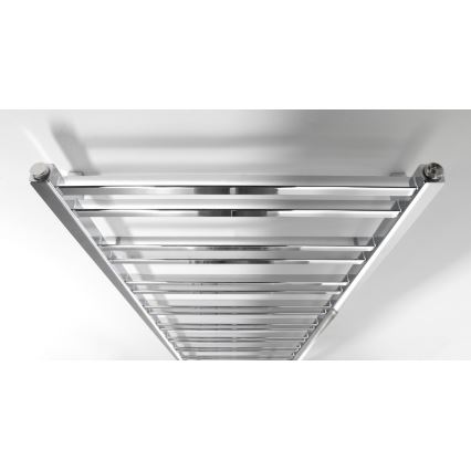 Sapho - Radiador de baño METRO DOS 143x55 cm cromo brillante