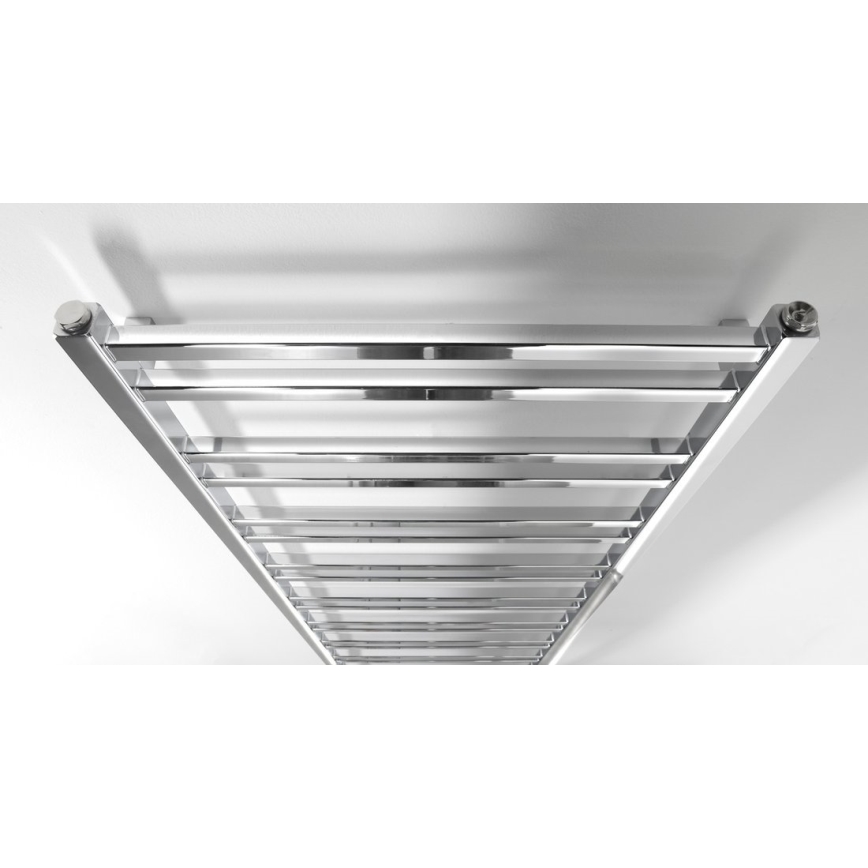 Sapho - Radiador de baño METRO DOS 143x55 cm cromo brillante