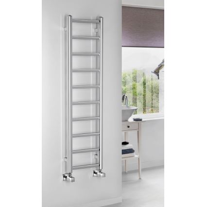 Sapho - Radiador de baño METRO LIGHT 114x30 cm cromo brillante