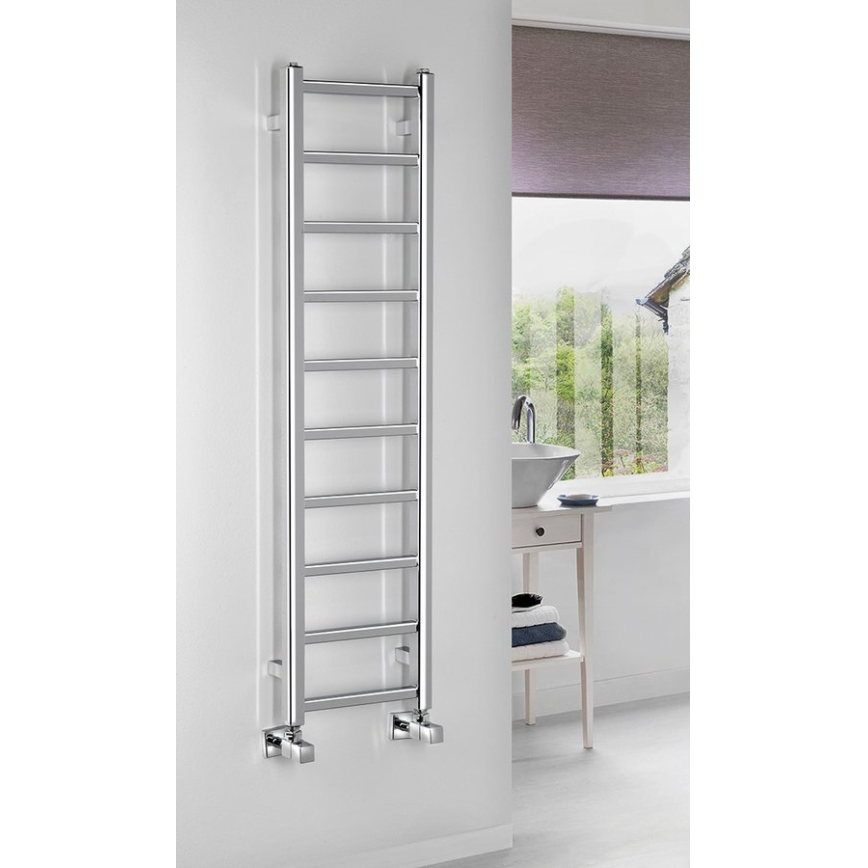 Sapho - Radiador de baño METRO LIGHT 114x30 cm cromo brillante