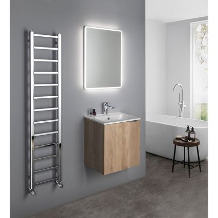 Sapho - Radiador de baño METRO LIGHT 150x30 cm cromo brillante