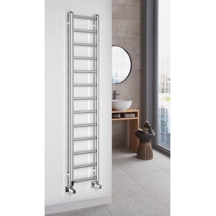 Sapho - Radiador de baño METRO LIGHT 150x30 cm cromo brillante