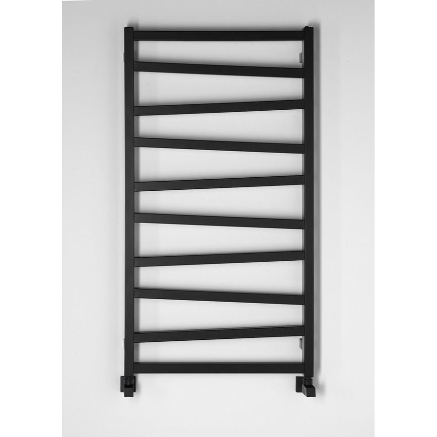 Sapho - Radiador de baño ZIG 110x60 cm negro