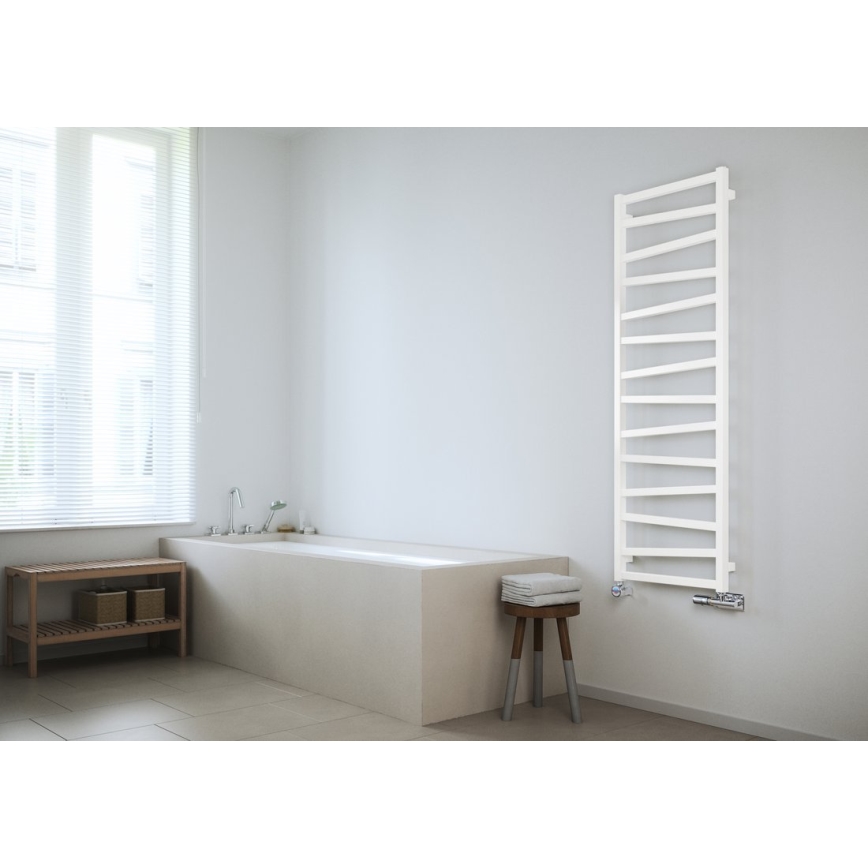 Sapho - Radiador de baño ZIG 157x50 cm blanco