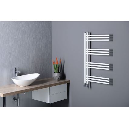 Sapho - Radiador toallero DORLION 361W/230V 50x90 cm blanco