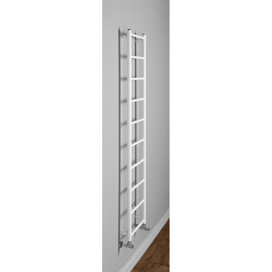 Sapho - Radiador toallero para baño DINA 168x35 cm blanco