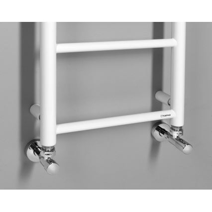 Sapho - Radiador toallero para baño DINA 168x35 cm blanco