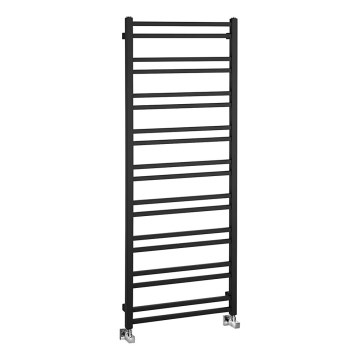 Sapho - Radiador toallero para baño METRO DOS 143x55 cm negro mate