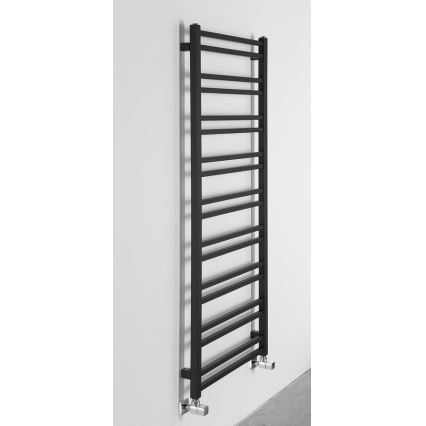 Sapho - Radiador toallero para baño METRO DOS 143x55 cm negro mate