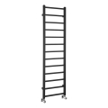 Sapho - Radiador toallero para baño METRO DOS 150x40 cm negro mate