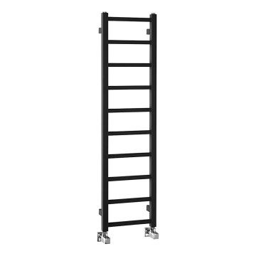 Sapho - Radiador toallero para baño METRO LIGHT 114x30cm negro mate
