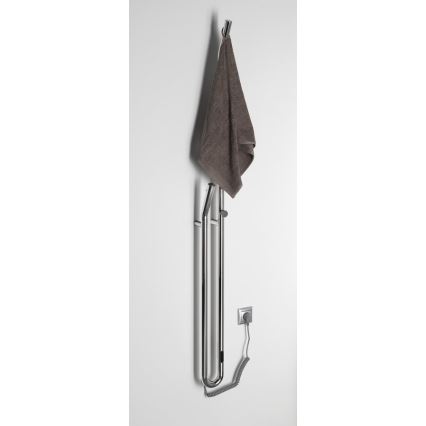 Sapho - Toallero eléctrico con temporizador DUOPASSO 45 W 170 x 12 cm cromo brillante