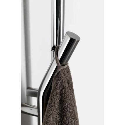 Sapho - Toallero eléctrico con temporizador DUOPASSO 45 W 170 x 12 cm cromo brillante