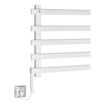 Sapho - Toallero eléctrico ELCOR 63W 52x48 cm blanco mate