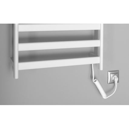 Sapho - Toallero eléctrico ELIAS 105 W 73 x 49 cm blanco mate