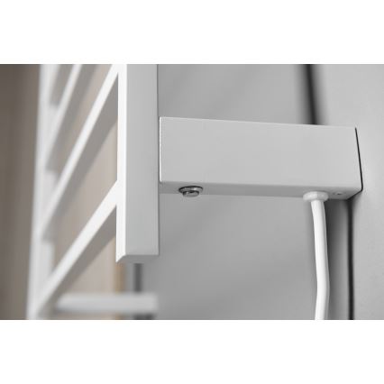 Sapho - Toallero eléctrico ELZOR 60 W 47x50 cm blanco mate