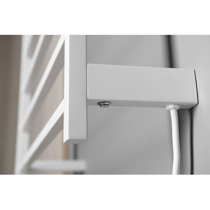 Sapho - Toallero eléctrico ELZOR 60 W 47x50 cm blanco mate