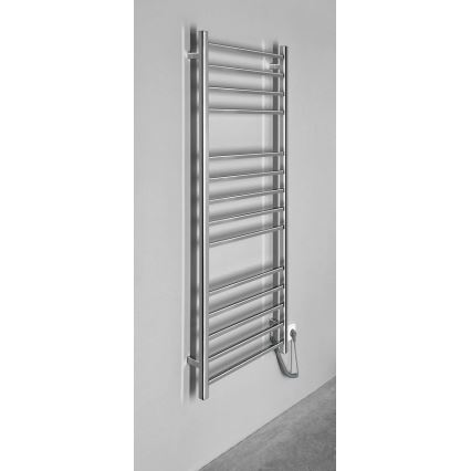 Sapho - Toallero eléctrico ESKINADO 130W 150x60 cm acero inoxidable/cromo pulido