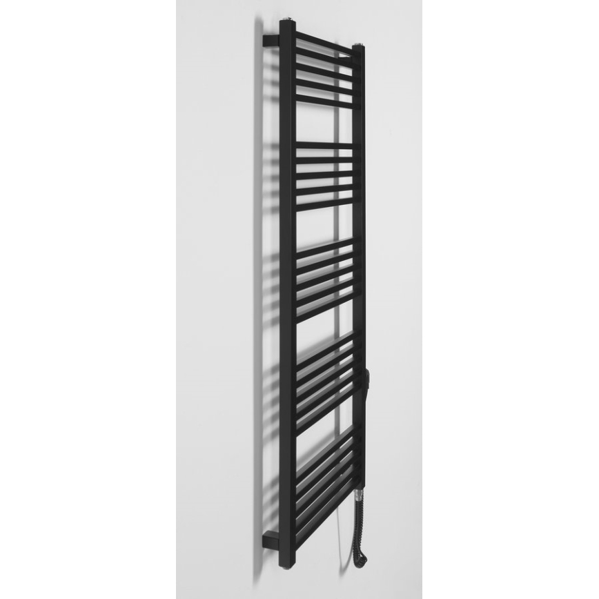 Sapho - Toallero eléctrico METRO-E 500W 134x50 cm negro mate