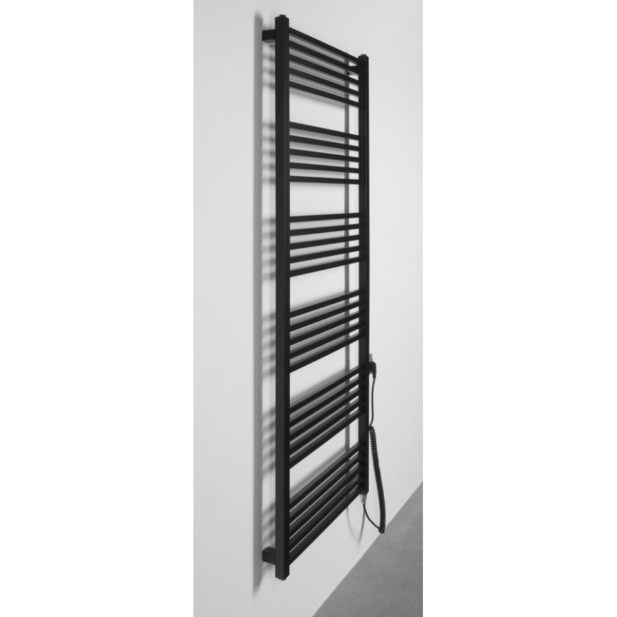Sapho - Toallero eléctrico METRO-E 800W 162x60 cm negro mate