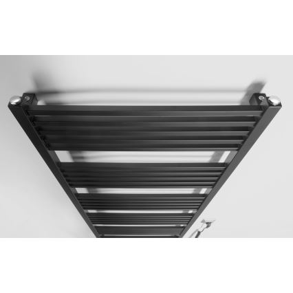 Sapho - Toallero eléctrico METRO-E 800W 162x60 cm negro mate