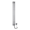 Sapho - Toallero eléctrico PAPINADO 40W 120x11 cm cromo brillante