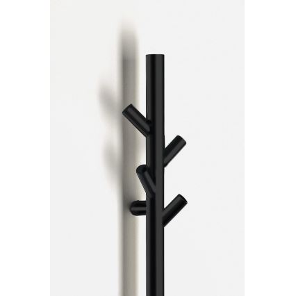 Sapho - Toallero eléctrico PASADOR 30W 150x15 cm negro mate