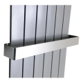 Sapho - Toallero mural COLONNA 8x34 cm, acero inoxidable pulido