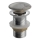 Sapho - Válvula Click-Clack para lavabo DALMA, diámetro 6,7 cm, gris