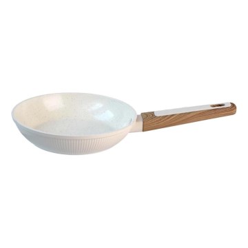 Sartén BIANCO de 28 cm crema/marrón