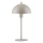Schöner Wohnen 11726-39 - Lámpara de mesa ALI 1xE14/15W/230V gris