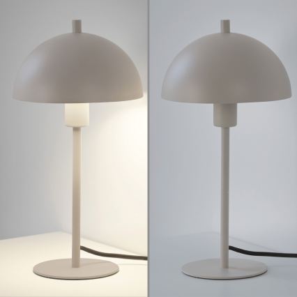Schöner Wohnen 11726-39 - Lámpara de mesa ALI 1xE14/15W/230V gris