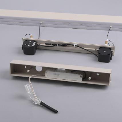 Schöner Wohnen 12577-39 - Lámpara colgante LED regulable suspendida por cable ADRIANA ROUND 2xLED/24W/230V 2700/3000/3500/4000/5000K 160 cm, gris
