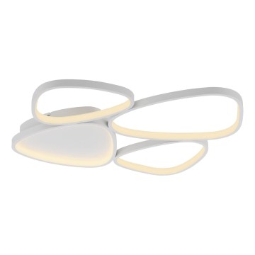 Schöner Wohnen 14038-16 - Lámpara de techo LED regulable PEBBLES LED/35,5W/230V blanca
