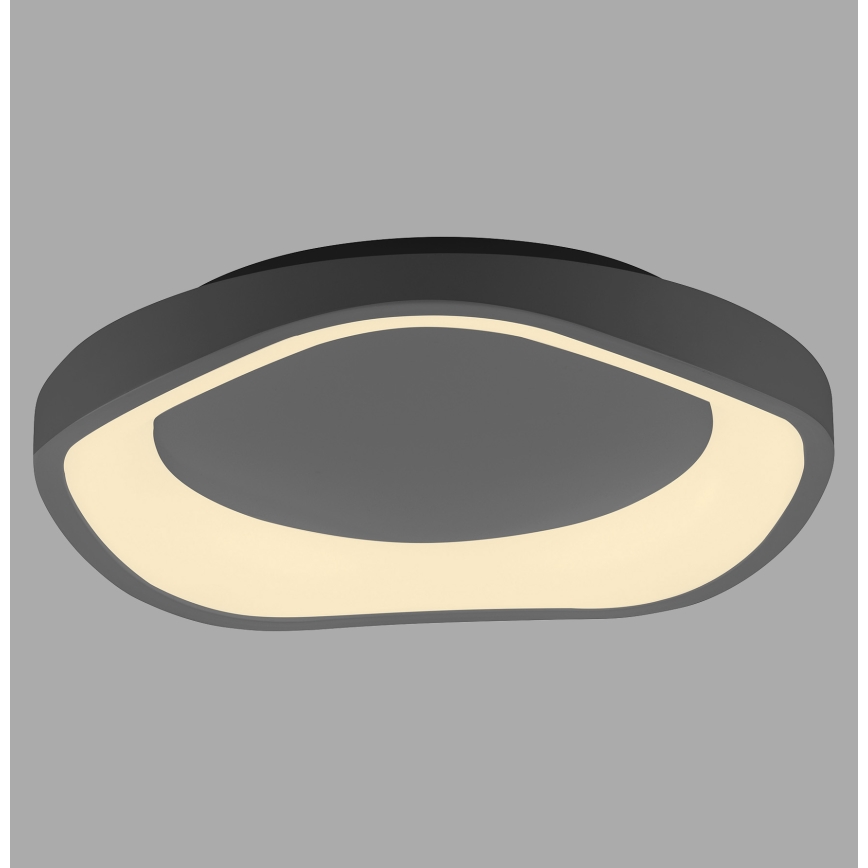 Schöner Wohnen 14233-18 - Luminaria de techo LED regulable MONTA LED/21W/230V Ø 40 cm negra