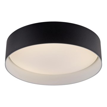 Schöner Wohnen 14593-18 - Lámpara de techo LED regulable TAVOLI, 10 W, 230 V, 2700-6500 K, Ø 28,5 cm, negro + mando a distancia