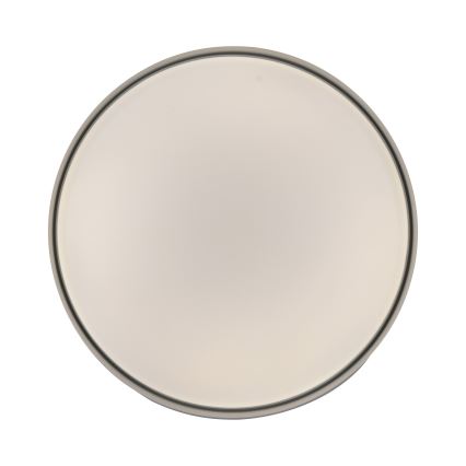 Schöner Wohnen 14594-18 - Plafón LED regulable TAVOLI, 20 W, 230 V, 2700–6500 K, Ø 39 cm, negro, con mando a distancia