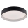 Schöner Wohnen 14594-18 - Plafón LED regulable TAVOLI, 20 W, 230 V, 2700–6500 K, Ø 39 cm, negro, con mando a distancia