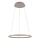 Schöner Wohnen 15570-39 - Lámpara colgante LED regulable con cable de suspensión QUILLO LED/36W/230V Ø 60 cm gris