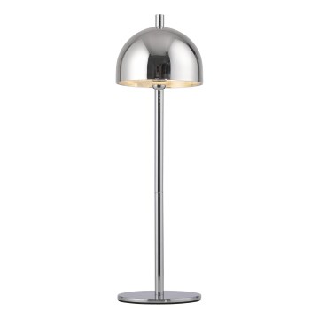 Schöner Wohnen 19244-17 - Lámpara de sobremesa exterior recargable, táctil y regulable BELLIS LED/2,5W/5V 2600 mAh IP54 cromo brillante